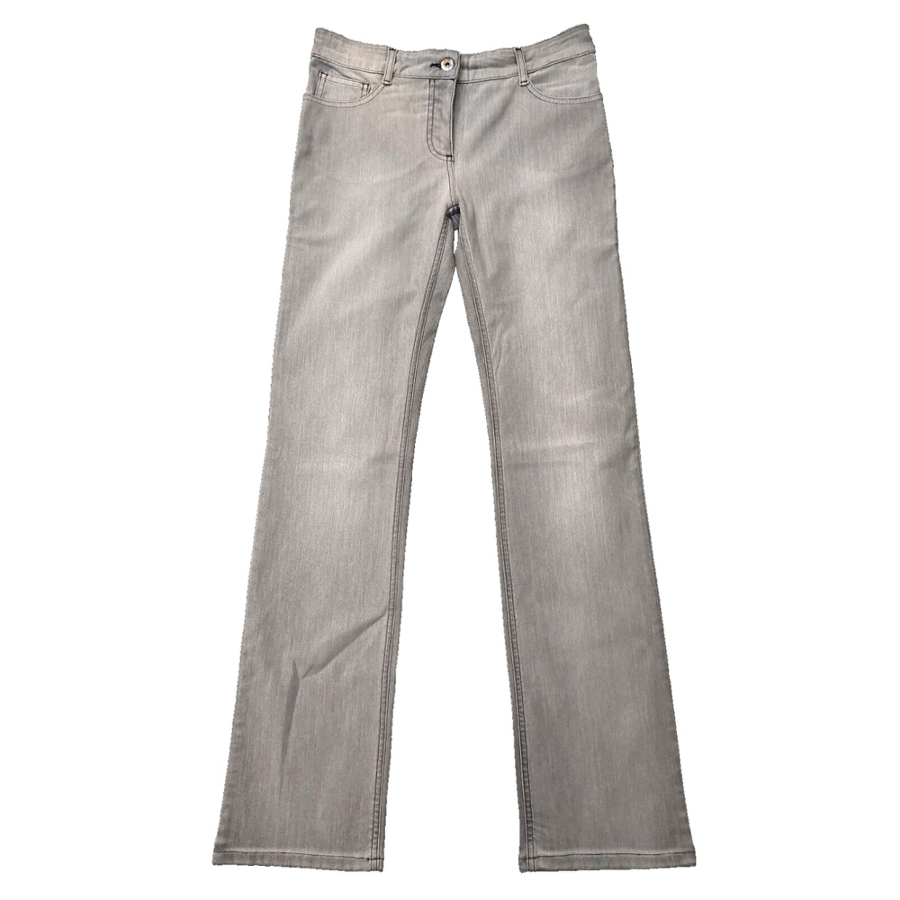 Scervino Street Classic Bootcut Jeans Light Gray Sz 8 NWT